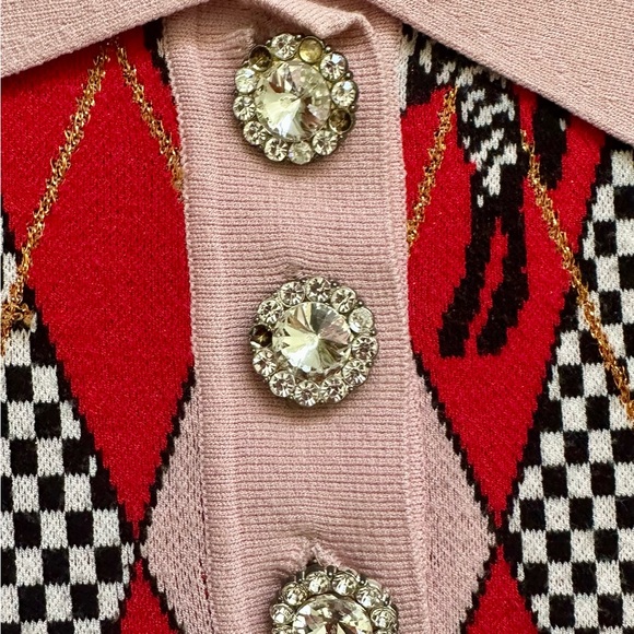 Colin LoCascio Zebra Sweater Dress - Size Medium - Picture 6 of 6